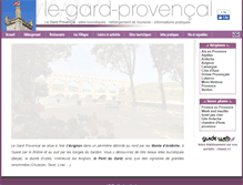 Tablet Screenshot of le-gard-provencal.com